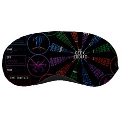 Zodiac Geek Sleeping Mask