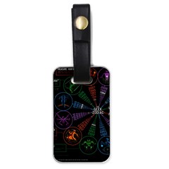 Zodiac Geek Luggage Tag (one Side) by uniart180623