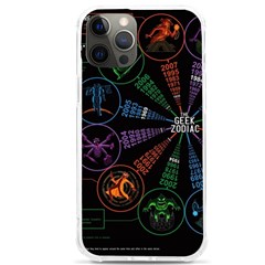 Zodiac Geek Iphone 12 Pro Max Tpu Uv Print Case by uniart180623