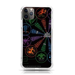 Zodiac Geek Iphone 11 Pro Max 6 5 Inch Tpu Uv Print Case by uniart180623