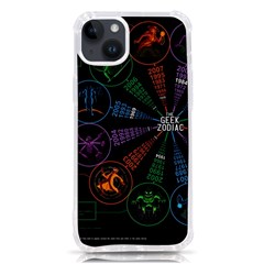 Zodiac Geek Iphone 14 Plus Tpu Uv Print Case by uniart180623