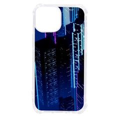 Night Music The City Neon Background Synth Retrowave Iphone 13 Mini Tpu Uv Print Case by uniart180623