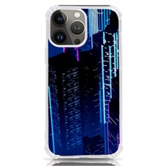 Night Music The City Neon Background Synth Retrowave Iphone 13 Pro Max Tpu Uv Print Case by uniart180623