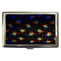 Rainbows Pixel Pattern Cigarette Money Case by uniart180623