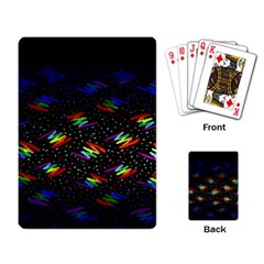 Rainbows Pixel Pattern Playing Cards Single Design (rectangle) by uniart180623