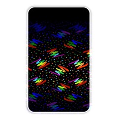 Rainbows Pixel Pattern Memory Card Reader (rectangular) by uniart180623