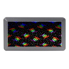 Rainbows Pixel Pattern Memory Card Reader (mini) by uniart180623