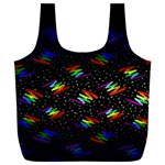 Rainbows Pixel Pattern Full Print Recycle Bag (XXXL) Front