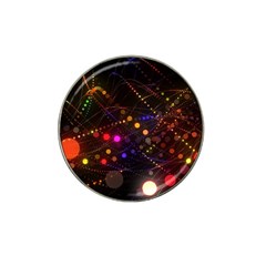 Abstract Light Star Design Laser Light Emitting Diode Hat Clip Ball Marker by uniart180623