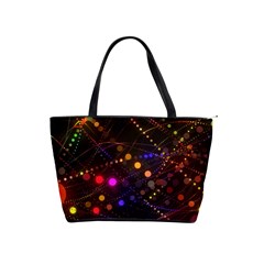 Abstract Light Star Design Laser Light Emitting Diode Classic Shoulder Handbag by uniart180623