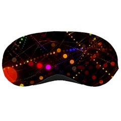 Abstract Light Star Design Laser Light Emitting Diode Sleeping Mask by uniart180623