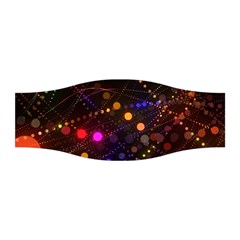 Abstract Light Star Design Laser Light Emitting Diode Stretchable Headband by uniart180623