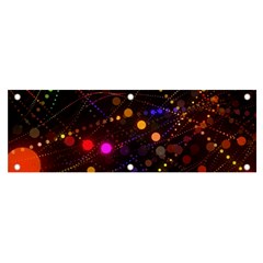 Abstract Light Star Design Laser Light Emitting Diode Banner And Sign 6  X 2  by uniart180623