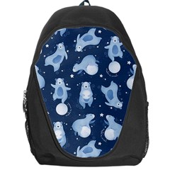 Bear Pattern Patterns Planet Animals Backpack Bag by uniart180623