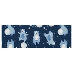 Bear Pattern Patterns Planet Animals Banner And Sign 12  X 4  by uniart180623