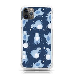 Bear Pattern Patterns Planet Animals Iphone 11 Pro Max 6 5 Inch Tpu Uv Print Case by uniart180623