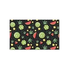 Watermelon Berries Patterns Pattern Sticker (rectangular) by uniart180623