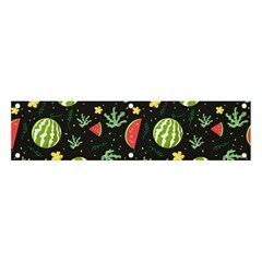 Watermelon Berries Patterns Pattern Banner And Sign 4  X 1  by uniart180623