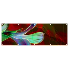 Abstract Fractal Design Digital Wallpaper Graphic Backdrop Banner And Sign 12  X 4  by uniart180623