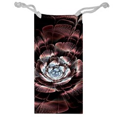 Flower Fractal Art Cool Petal Abstract Jewelry Bag