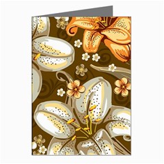 Flowers Pattern Floral Patterns Decorative Art Greeting Cards (pkg Of 8) by uniart180623