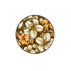 Flowers Pattern Floral Patterns Decorative Art Hat Clip Ball Marker (10 Pack) by uniart180623