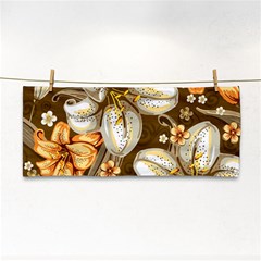 Flowers Pattern Floral Patterns Decorative Art Hand Towel by uniart180623