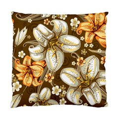 Flowers Pattern Floral Patterns Decorative Art Standard Cushion Case (two Sides) by uniart180623