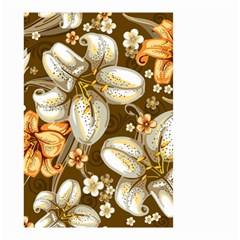 Flowers Pattern Floral Patterns Decorative Art Small Garden Flag (two Sides) by uniart180623