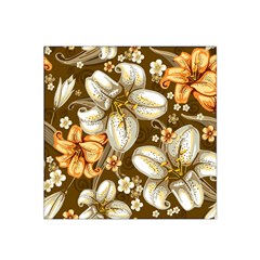 Flowers Pattern Floral Patterns Decorative Art Satin Bandana Scarf 22  X 22  by uniart180623