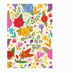 Colorful Flowers Pattern Abstract Patterns Floral Patterns Large Garden Flag (two Sides) by uniart180623