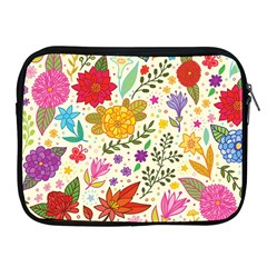 Colorful Flowers Pattern Abstract Patterns Floral Patterns Apple Ipad 2/3/4 Zipper Cases by uniart180623