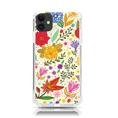 Colorful Flowers Pattern Abstract Patterns Floral Patterns Iphone 11 Tpu Uv Print Case by uniart180623