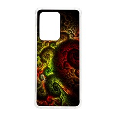 Green And Red Lights Wallpaper Fractal Digital Art Artwork Samsung Galaxy S20 Ultra 6 9 Inch Tpu Uv Case by uniart180623