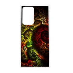 Green And Red Lights Wallpaper Fractal Digital Art Artwork Samsung Galaxy Note 20 Ultra Tpu Uv Case by uniart180623