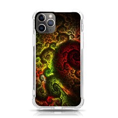 Green And Red Lights Wallpaper Fractal Digital Art Artwork Iphone 11 Pro 5 8 Inch Tpu Uv Print Case by uniart180623