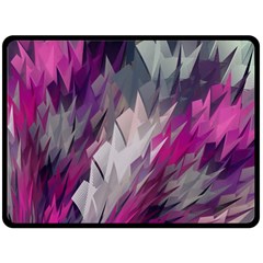 Colorful Artistic Pattern Design Two Sides Fleece Blanket (large) by uniart180623