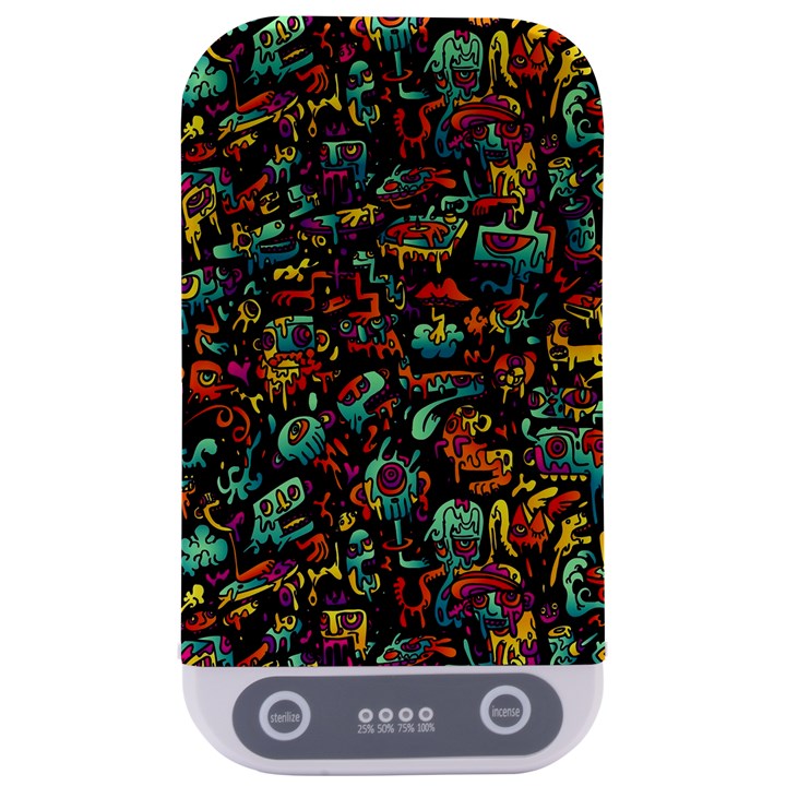 Cartoon Monster Pattern Abstract Background Sterilizers