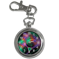 Circle Art 3d Artwork Graphics Vortex Colorful Digital Art Key Chain Watches by uniart180623