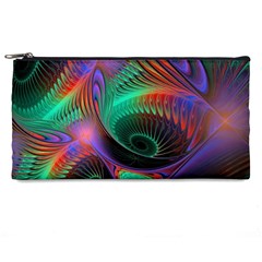 Circle Art 3d Artwork Graphics Vortex Colorful Digital Art Pencil Case by uniart180623