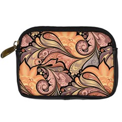 Colorful Paisley Background Artwork Paisley Patterns Digital Camera Leather Case by uniart180623