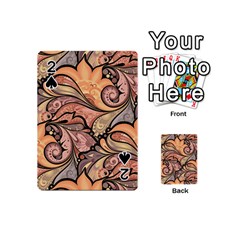 Colorful Paisley Background Artwork Paisley Patterns Playing Cards 54 Designs (mini) by uniart180623