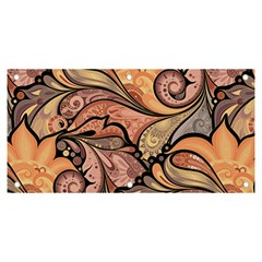 Colorful Paisley Background Artwork Paisley Patterns Banner And Sign 6  X 3  by uniart180623