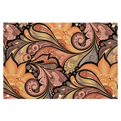 Colorful Paisley Background Artwork Paisley Patterns Banner And Sign 6  X 4  by uniart180623