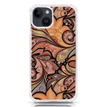 Colorful Paisley Background Artwork Paisley Patterns iPhone 14 TPU UV Print Case Front