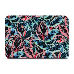 Leaves Leaf Pattern Patterns Colorfu Plate Mats by uniart180623