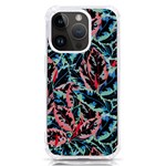 Leaves Leaf Pattern Patterns Colorfu iPhone 14 Pro TPU UV Print Case Front