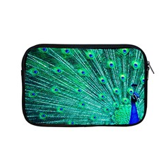 Green And Blue Peafowl Peacock Animal Color Brightly Colored Apple MacBook Pro 13  Zipper Case