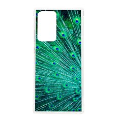 Green And Blue Peafowl Peacock Animal Color Brightly Colored Samsung Galaxy Note 20 Ultra TPU UV Case