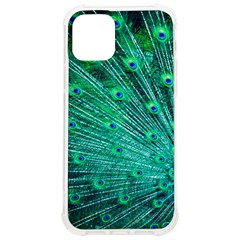 Green And Blue Peafowl Peacock Animal Color Brightly Colored Iphone 12/12 Pro Tpu Uv Print Case by uniart180623